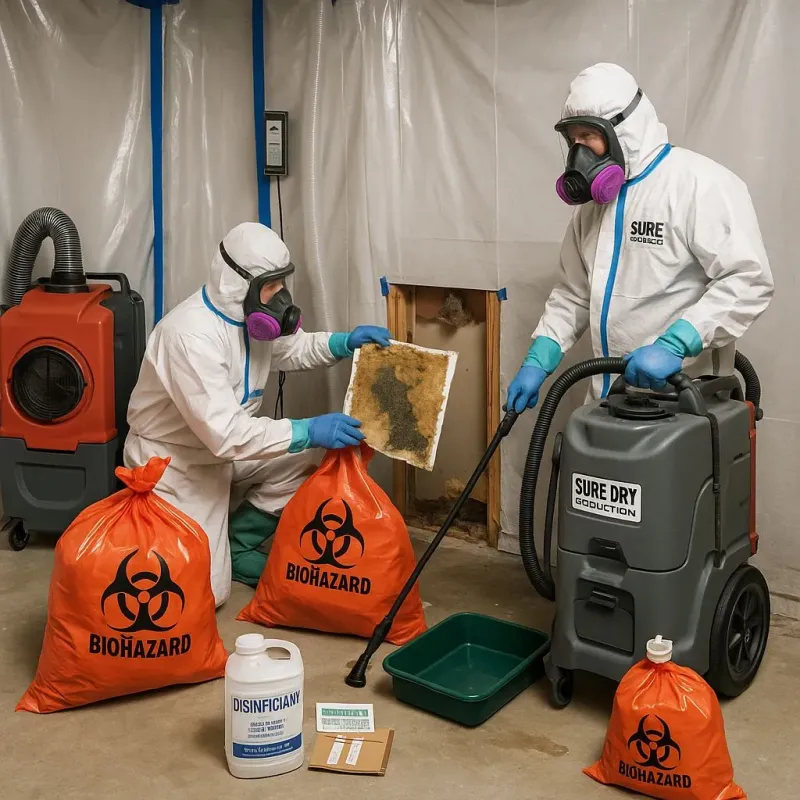 Contaminated Water Handling Protocols process in Kings Park, VA