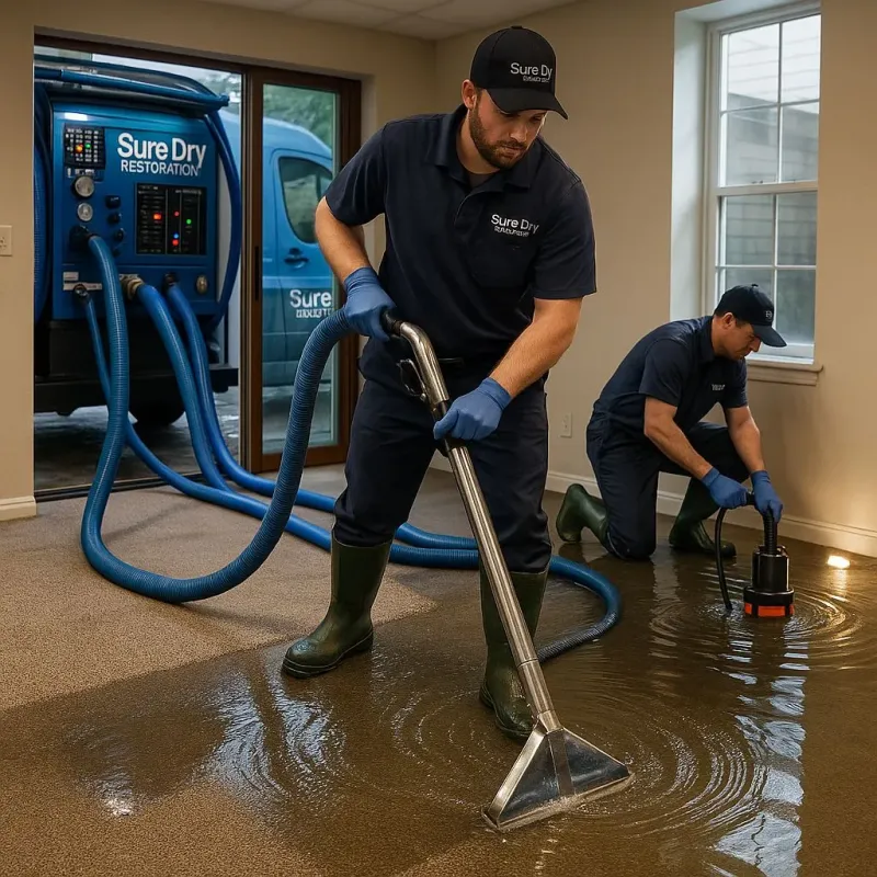 Water Extraction and Removal process in Kings Park, VA